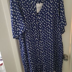 NWT Asos Blue Daisy Romper